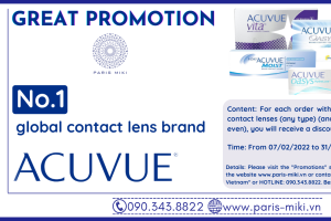 ACUVUE promotion - March 2022